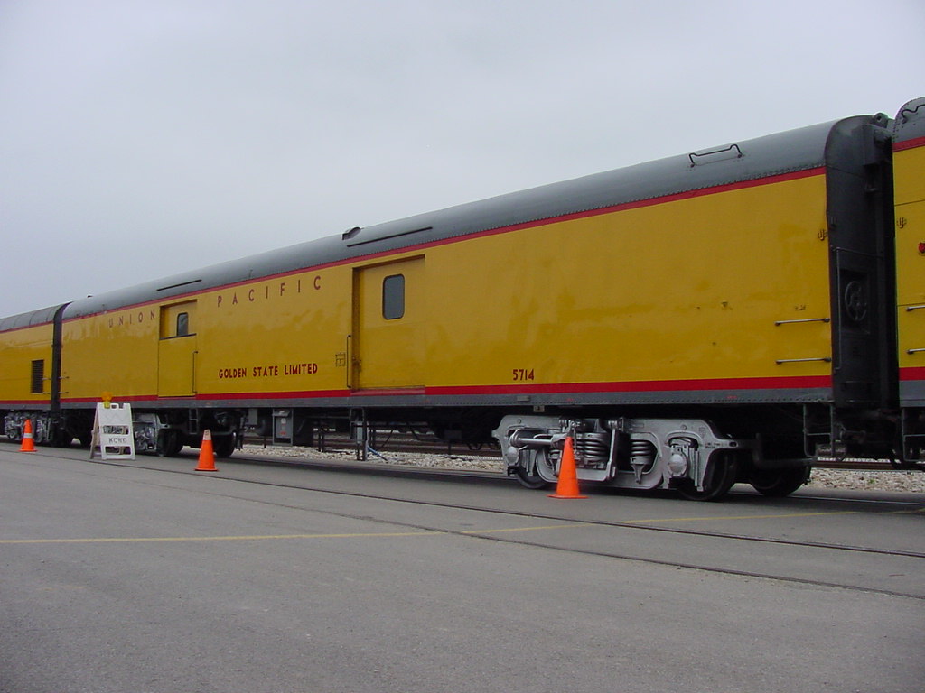 Golden State Limited (Pony Express) Bagage Car UPP 5714